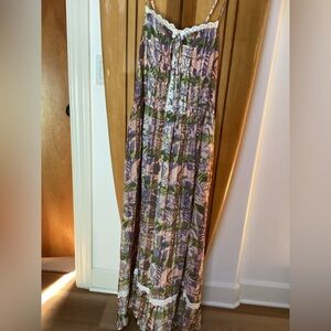 Anthropologie Maxi Floral Dress